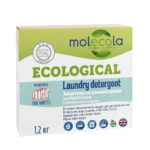 Экологичный концентрированный стиральный порошок для белого белья MOLECOLA