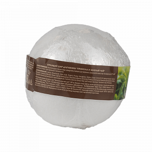 Бурлящий шар для ванны Примула и зелёный чай ECOLAB